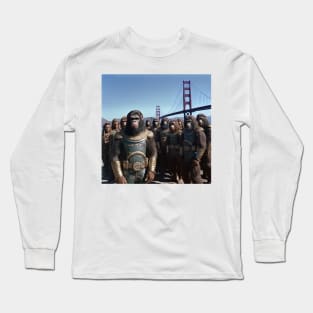 Apes of San Franciso Long Sleeve T-Shirt